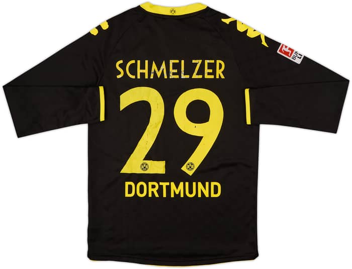 2010-11 Borussia Dortmund Away L/S Shirt Schmelzer #29 - 5/10 - (M)