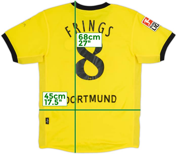 2003-04 Borussia Dortmund Home Shirt Frings #8 - 8/10 - (XS)