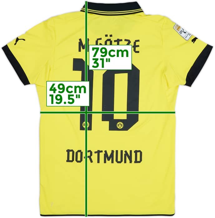 2012-13 Borussia Dortmund Home Shirt M.Gotze #10 - 6/10 - (M)