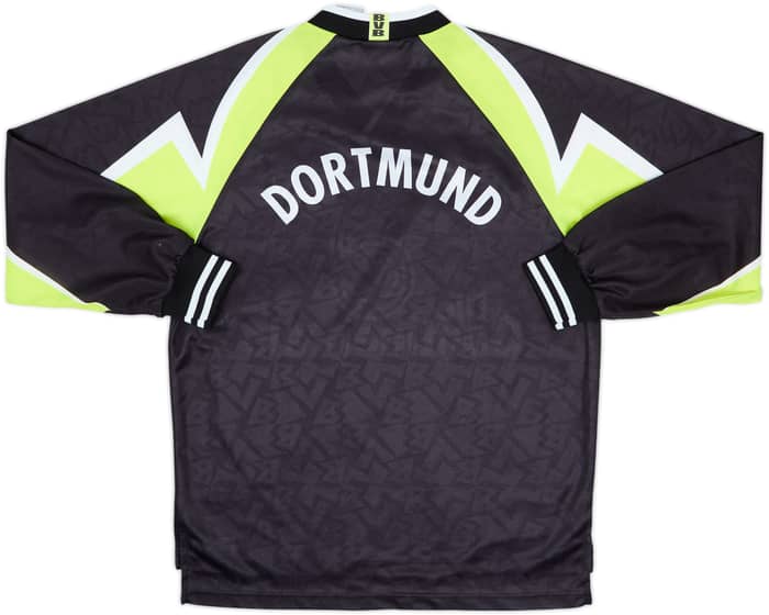 1995-96 Borussia Dortmund Away L/S Shirt - 8/10 - (L)