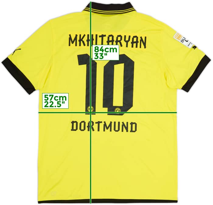 2012-13 Borussia Dortmund Home Shirt Mkhitaryan #10 - 6/10 - (XL)