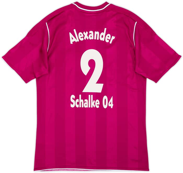 Camiseta de la tercera equipación del Schalke 2011-12 Alexander #2 - 9/10 - (M. Niños)