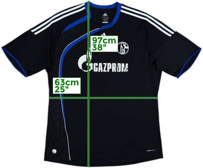 Camiseta de visitante del Schalke 2009-10 - 5/10 - (3XL)