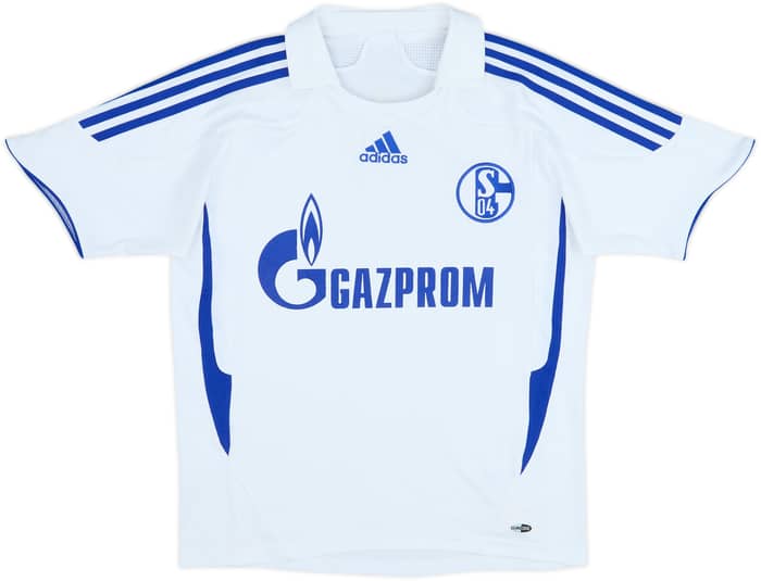 2007-08 Schalke Camiseta Visitante - 5/10 - (L.Boys)