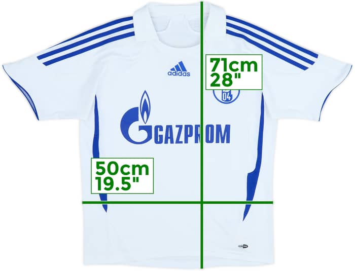 2007-08 Schalke Camiseta Visitante - 5/10 - (L.Boys)