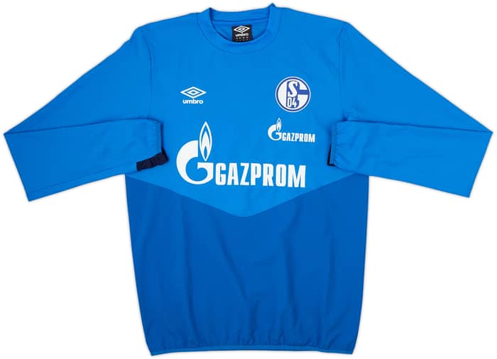 2018-19 Schalke Umbro Drill Top - 9/10 - (S)