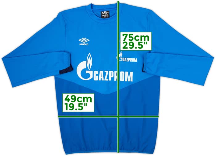 2018-19 Schalke Umbro Drill Top - 9/10 - (S)