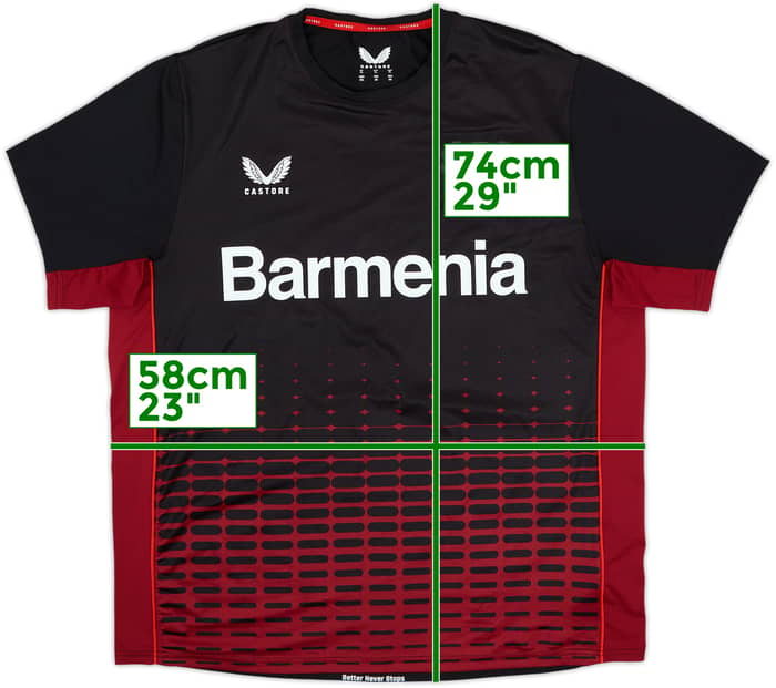 2022-23 Bayer Leverkusen Castore Training Shirt - 9/10 - (XL)