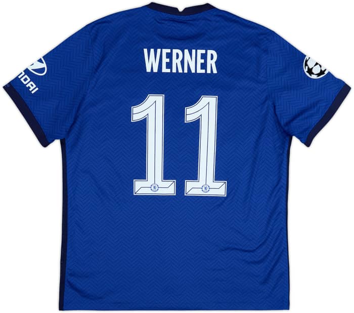 2020-21 Chelsea Home Shirt Werner #11 - 8/10 - (XL)