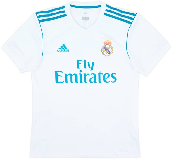 2017-18 Real Madrid Home Shirt Ronaldo #7 - 8/10 - (S)