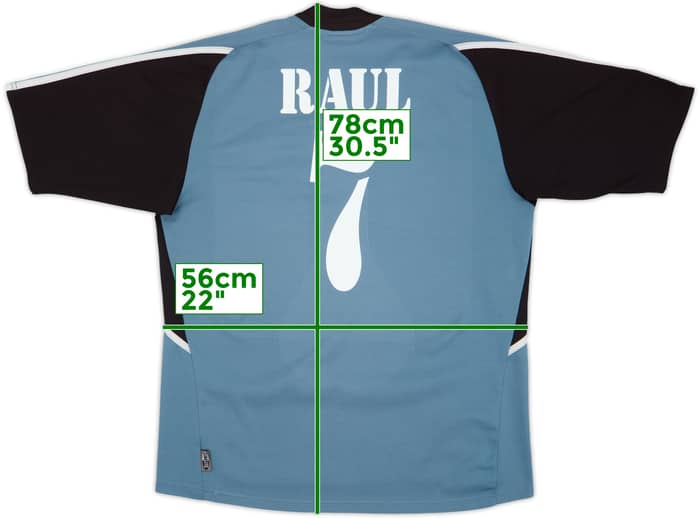 2001 Real Madrid Third Shirt Raul #7 - 6/10 - (L)