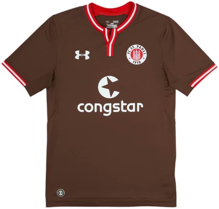 2016-17 St Pauli Home Shirt - 8/10 - (M)
