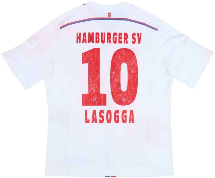 2014-15 Hamburg Home Shirt Lasogga #10 - 4/10 - (XL)