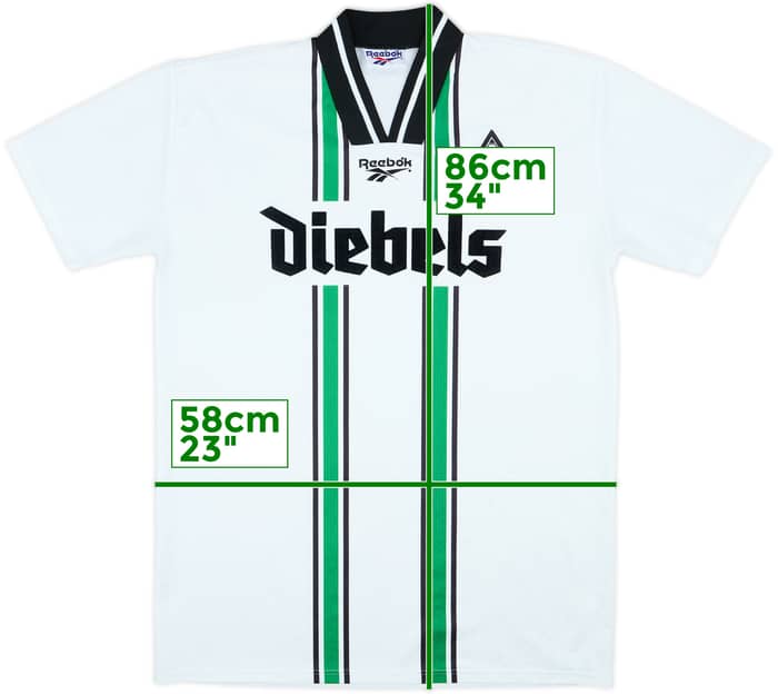 1996-97 Borussia Monchengladbach Home Shirt - 8/10 - (XL)