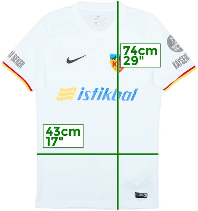 Camiseta de visitante del Kaysesispor 2017-18 - 6/10 - (S)