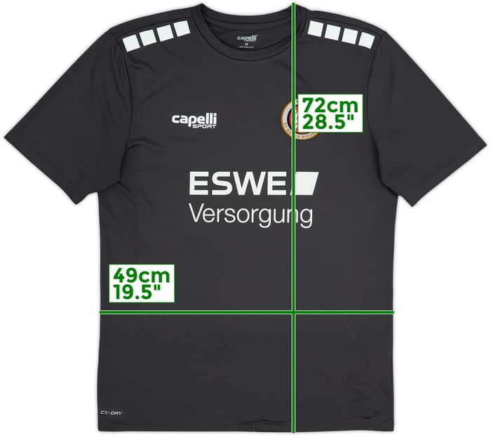 2021-22 Wehen Wiesbaden Capelli Training Shirt - 7/10 - (M)
