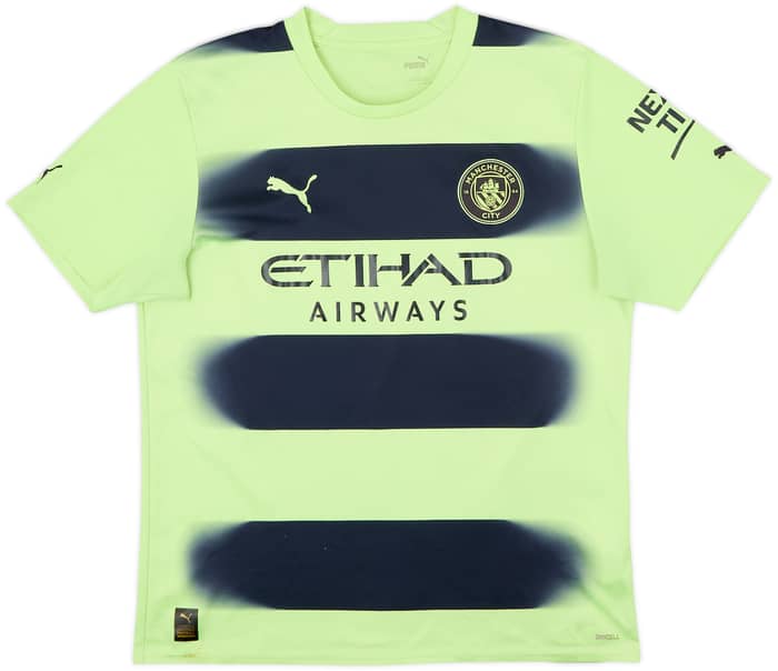2022-23 Manchester City Third Shirt Bernardo #20 - 7/10 - (L)