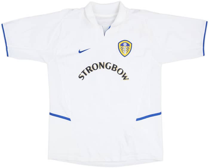 2002-03 Leeds United Home Shirt Fowler #27 - 8/10 - (13-15 Years)