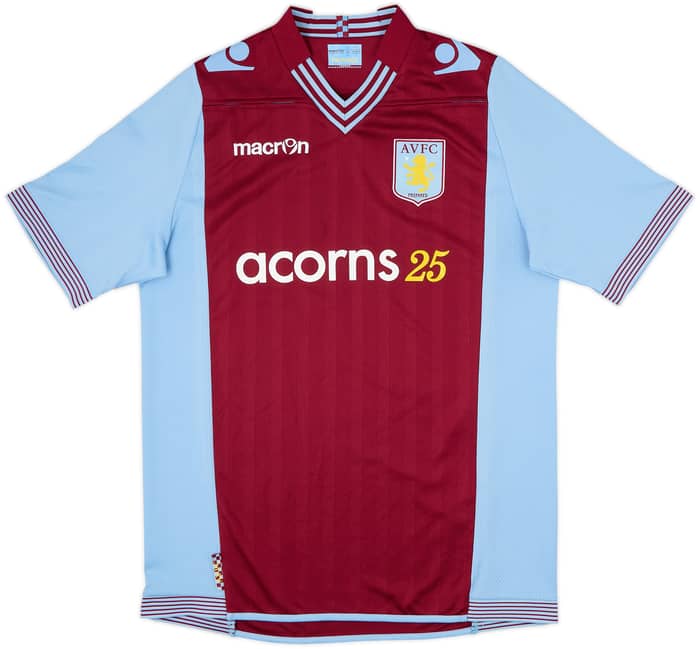 2013-14 Aston Villa Home Shirt Grealish #40 - 8/10 - (L)