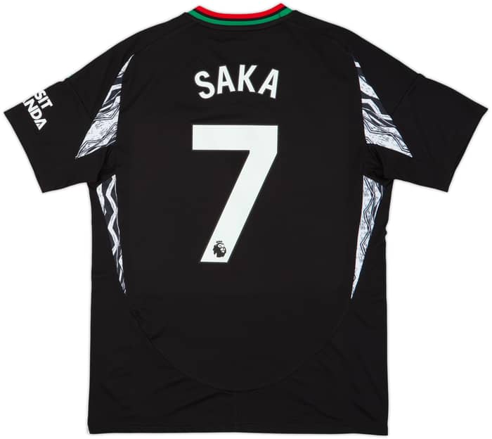 2024-25 Arsenal Away Shirt Saka #7 - 10/10 - (L)