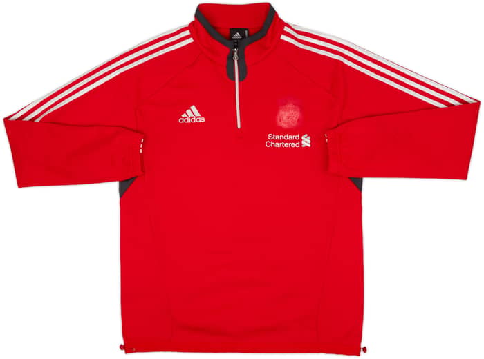 2011-12 Liverpool adidas 1/4 Zip Drill Top - 4/10 - (L)