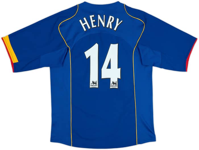2004-06 Arsenal Away Shirt Henry #14 - 8/10 - (M)