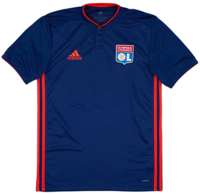 2018-19 Lyon Away Shirt Memphis #11 - 10/10 - (S)
