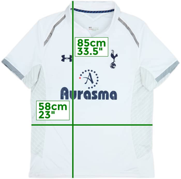 2012-13 Tottenham Home Shirt - 5/10 - (XXL)