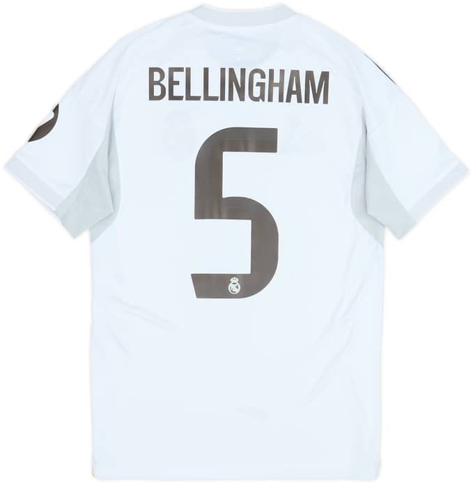 Camiseta de local del Real Madrid 2025-26 Bellingham #5 (S)