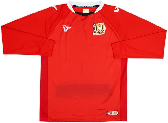 2012-13 MK Dons Away L/S Shirt Alli #21 - 7/10 - (M)