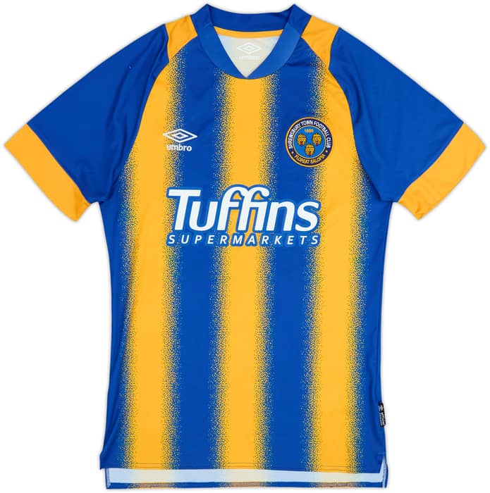 2022-23 Shrewsbury Town Home Shirt - 8/10 - (S)