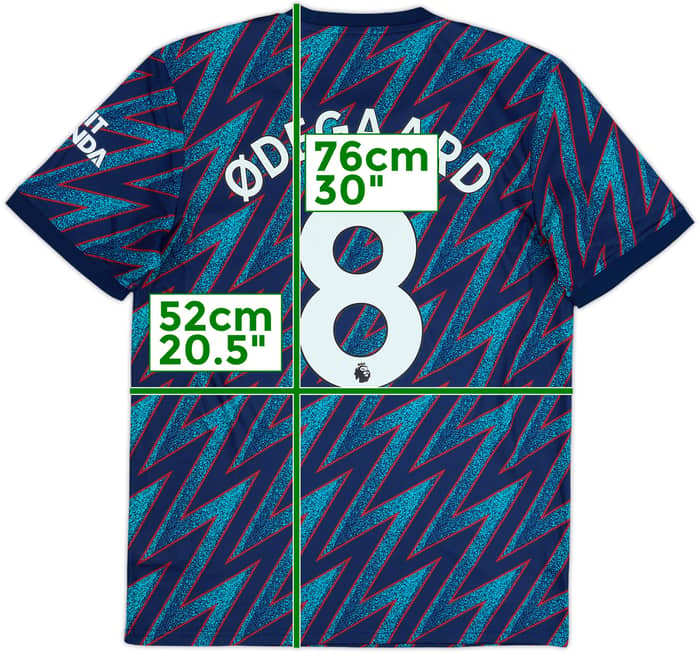 2021-22 Arsenal Third Shirt Odegaard #8 - 10/10 - (M)