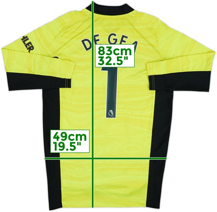 2021-22 Manchester United GK Shirt De Gea #1 - 7/10 - (M)