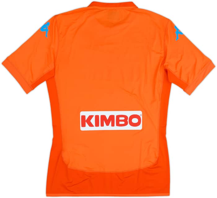 2017-18 Napoli Authentic European GK S/S Shirt - 8/10 - (XXL)