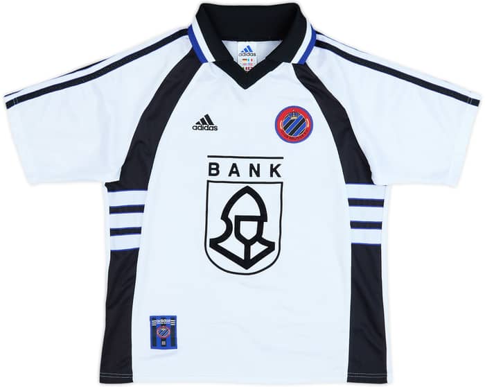 1998-99 Club Brugge Away Shirt - 8/10 - (13-14 Years)