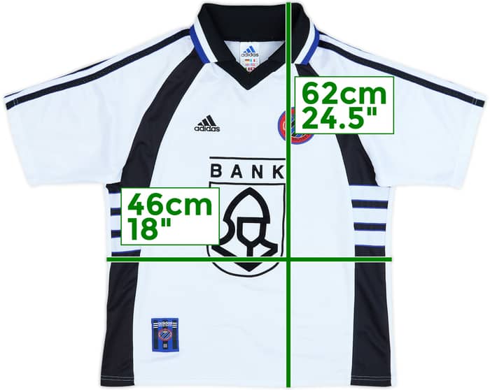 1998-99 Club Brugge Away Shirt - 8/10 - (13-14 Years)