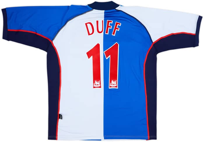 2002-03 Blackburn Home Shirt Duff #11 - 7/10 - (XXL)