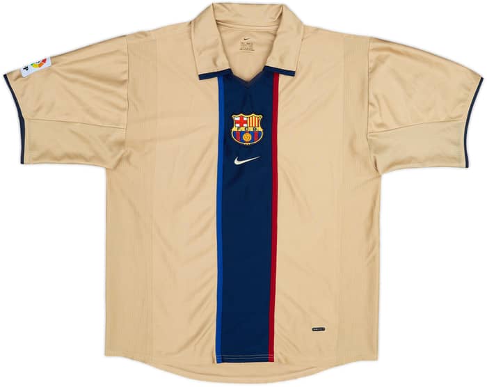 2001-03 Barcelona Away Shirt Rivaldo #10 - 8/10 - (XL)