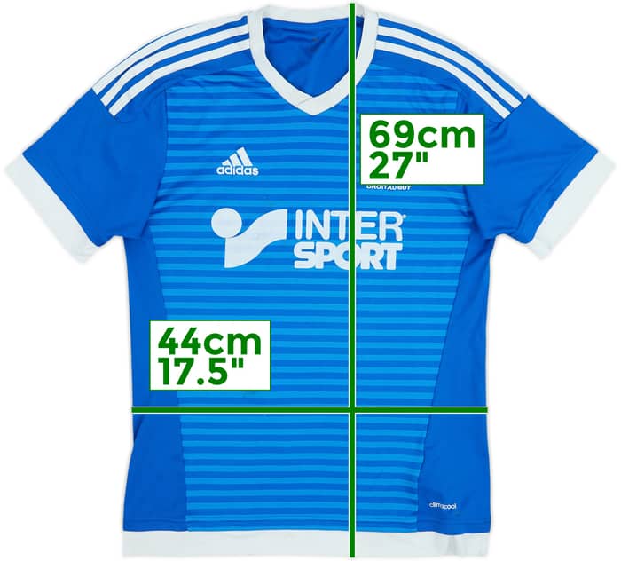2015-16 Olympique Marseille Third Shirt - 5/10 - (S)