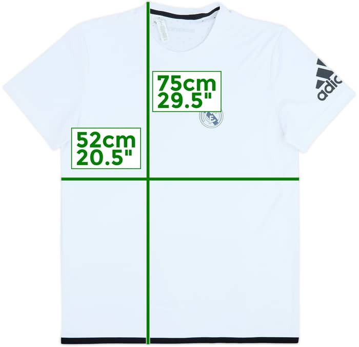 2015-16 Real Madrid adidas Training Shirt - 10/10 - (L)