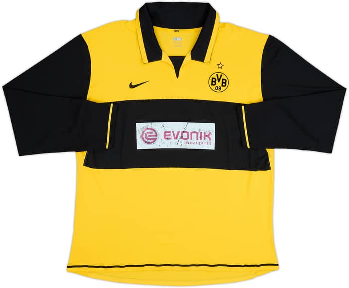 2007-08 Borussia Dortmund Player Issue Home L/S Shirt - 6/10 - (XXL)