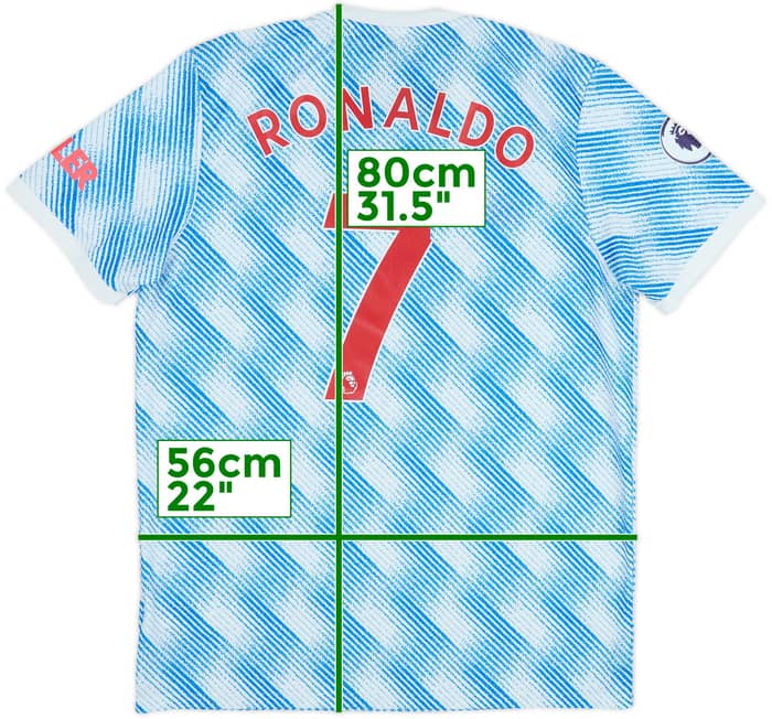 2021-22 Manchester United Away Shirt Ronaldo #7 - 5/10 - (L)
