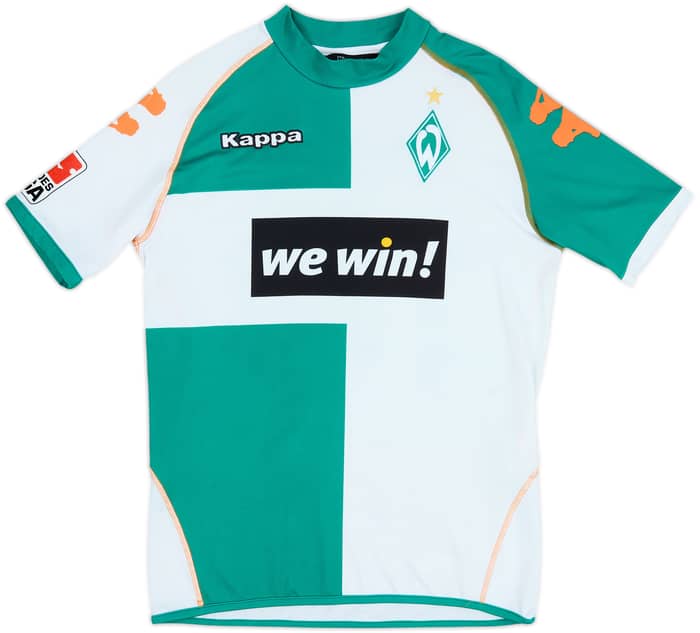2006-07 Werder Bremen Home Shirt Diego #10 - 6/10 - (L)