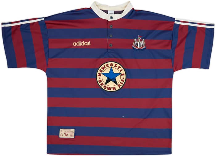 1995-96 Newcastle Away Shirt Ginola #14 - 7/10 - (XXL)