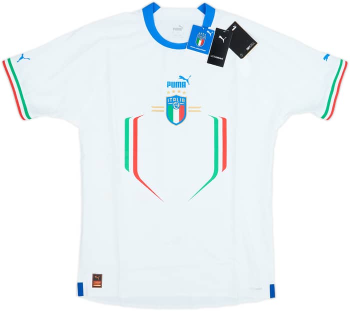Camiseta auténtica de visitante de Italia 2022-23 (XL)
