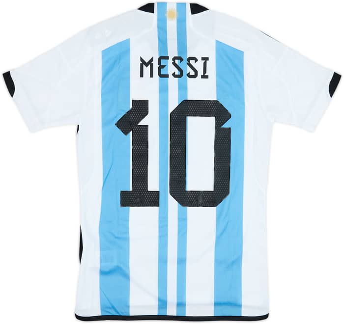 2022-23 Argentina Home 'vs France' Shirt Messi #10 (S)