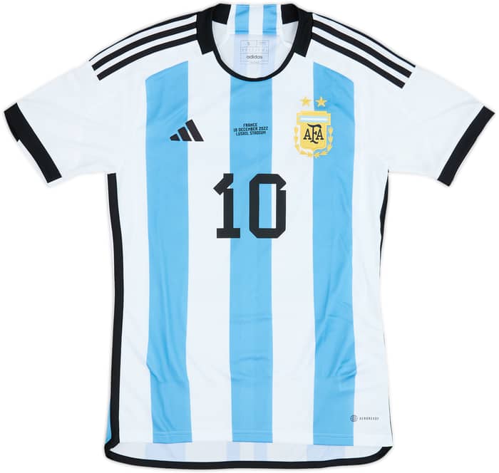 2022-23 Argentina Home 'vs France' Shirt Messi #10 (S)