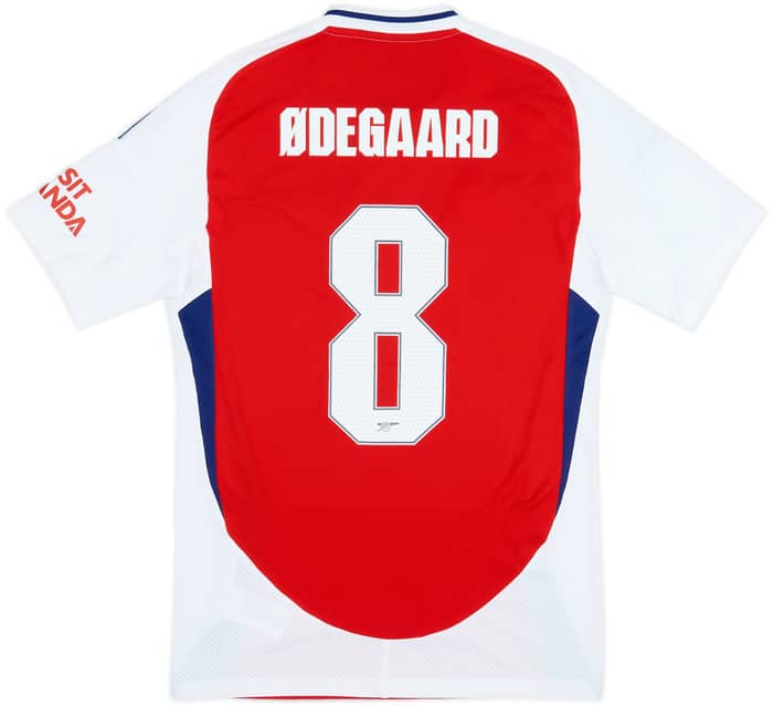 2024-25 Arsenal Home Shirt Odegaard #8 (S)