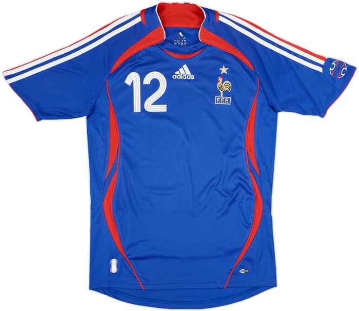 2006-07 France Home Shirt Henry #12 - 8/10 - (S)