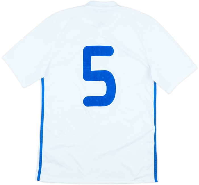 2016-18 Dynamo Kyiv Match Issue Home Shirt #5
